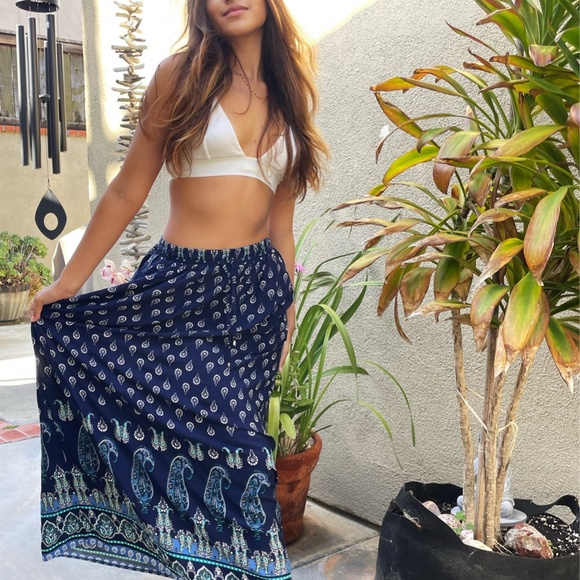 Boho Maxi Skirt - Picture 4 of 5